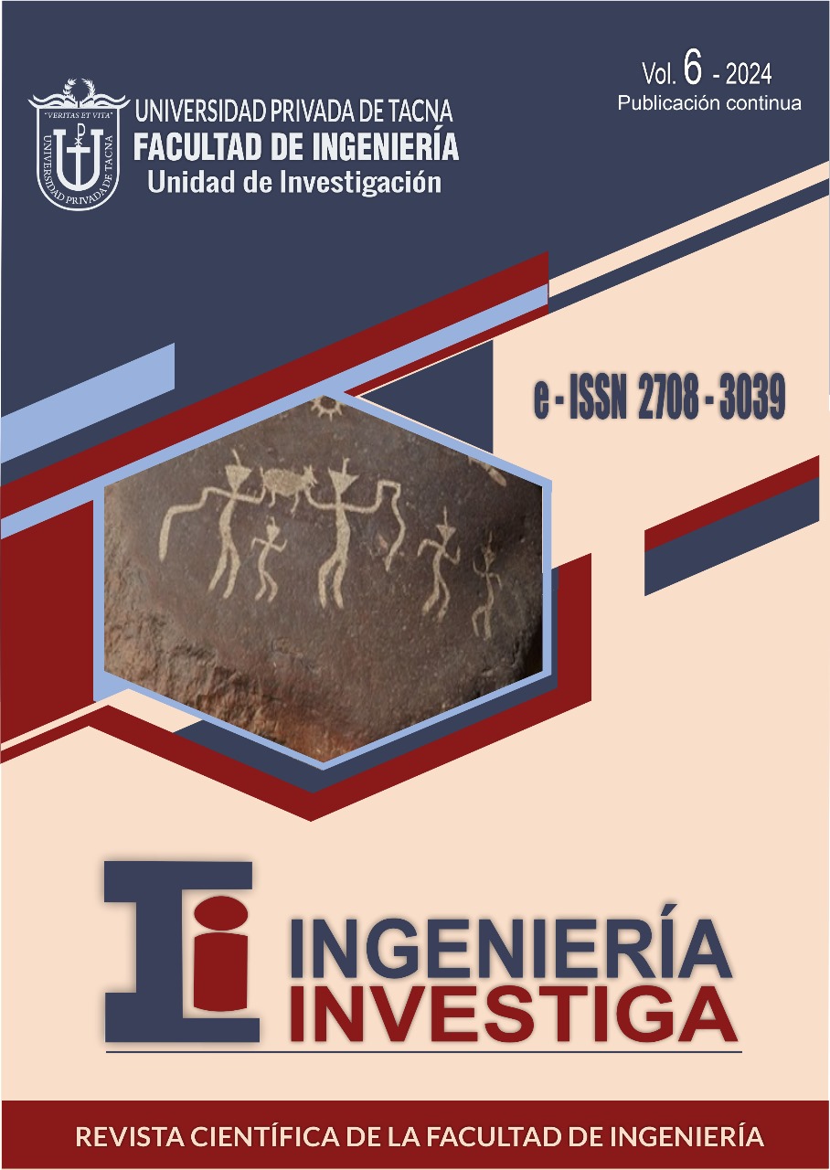 					View Vol. 6 (2024): Ingeniería Investiga
				